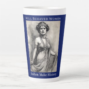 Tasse Latte Les Femmes Bien Comportées Font Rarement De L'Hist