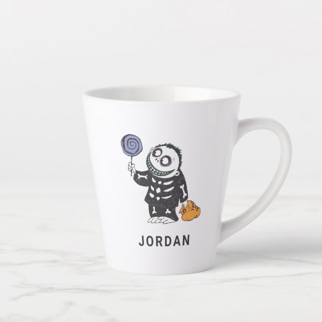 Tasse Latte Les Garçons d'Oogie| Baril de bonbons (Droite)