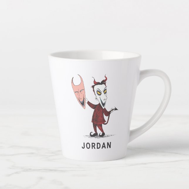 Tasse Latte Les Garçons d'Oogie | Masque de verrouillage (Droite)