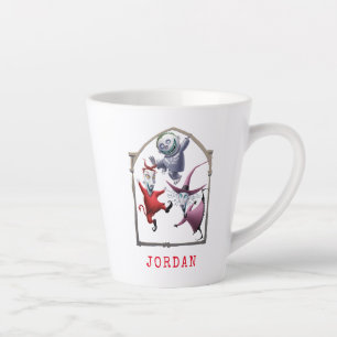 Tasse Latte Les Garçons encadrés d'Oogie