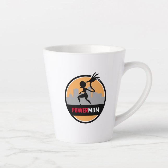 Tasse Latte Les Incroyables 2| Power Mom (Droite)