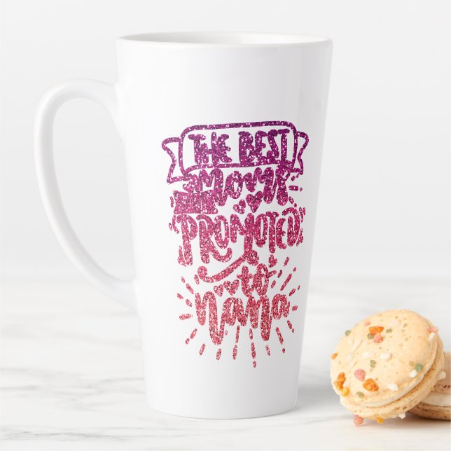 TASSE LATTE LES MEILLEURES MOMS SE PROMOUVOIR À NANA PERSONNAL (En situation)