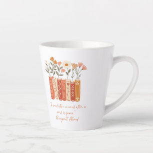 Tasse Latte Les mots sont le pouvoir