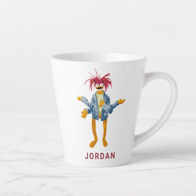 Tasse Latte Les Muppets Pepe la crevette du roi debout Disney (Droite)