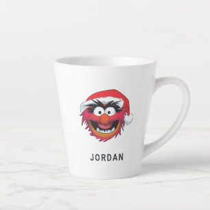 Tasse Latte Les Muppets  Visage animal de Noël