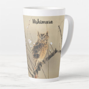 Tasse Latte Les premières fleurs de prune par Nishimura Goun, 