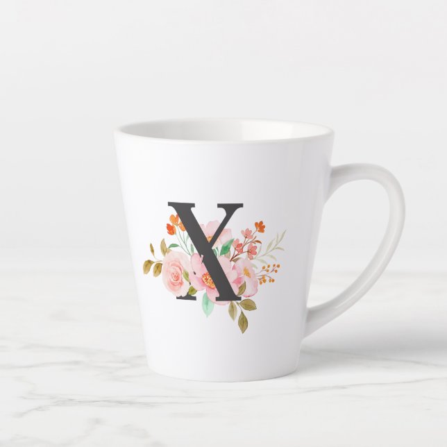 Tasse Latte Lettre X (Droite)