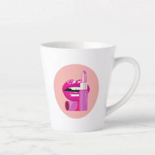 Tasse Latte Lèvres