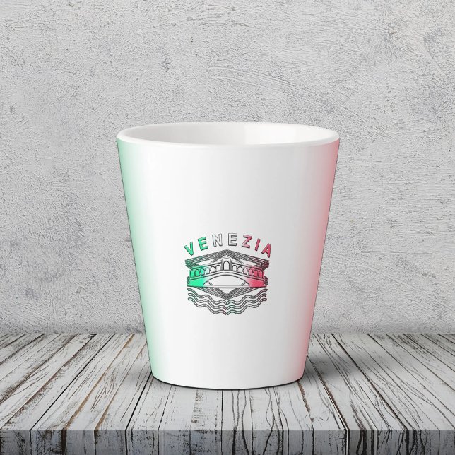 Tasse Latte Lignes de Rialto Bold Venezia (Créateur téléchargé)