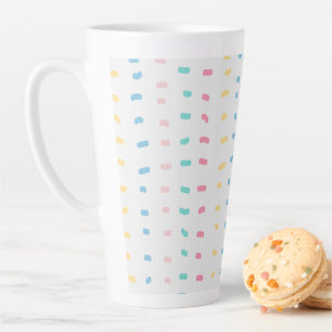 Tasse Latte Lignes motifs
