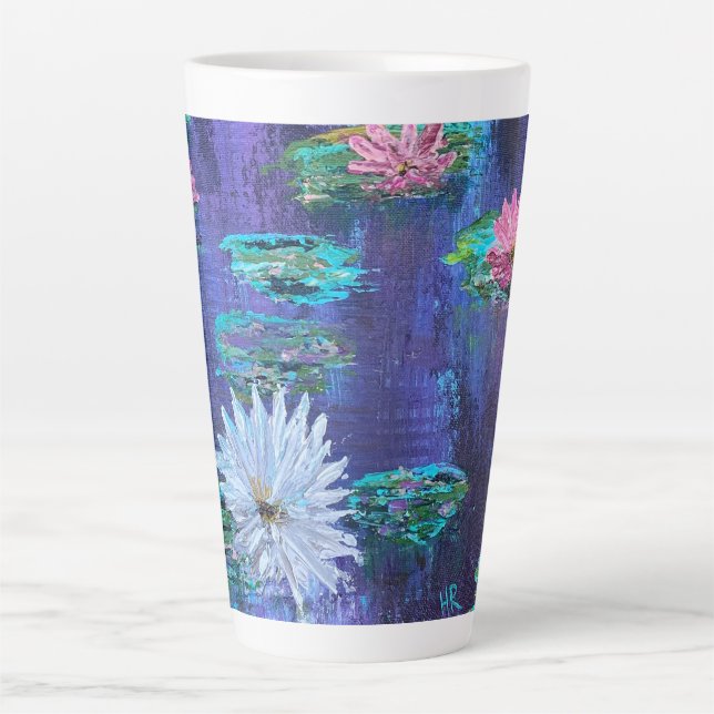 Tasse Latte Lillies Latte & Eau (Devant)