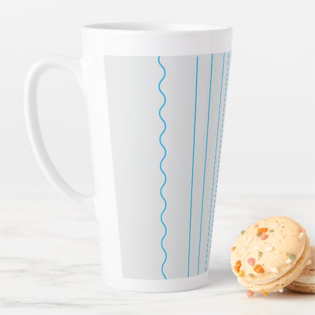 Tasse Latte Linge de Côte (En situation)