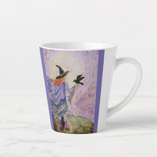 Tasse Latte Little Witch et Raven 2