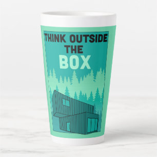 Tasse Latte Livraison Conteneur Home