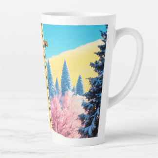 Tasse Latte Lofi Winter Holiday Hunk 03