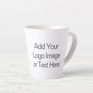 Tasse Latte Logo de marque Promo d'entreprise personnalisée