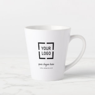 Tasse Latte Logo promotionnel personnalisé