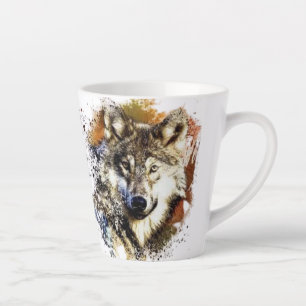Tasse Latte Loup