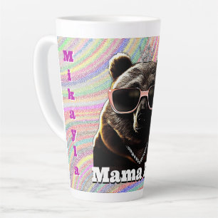 Tasse Latte L'ours de la reine Mama