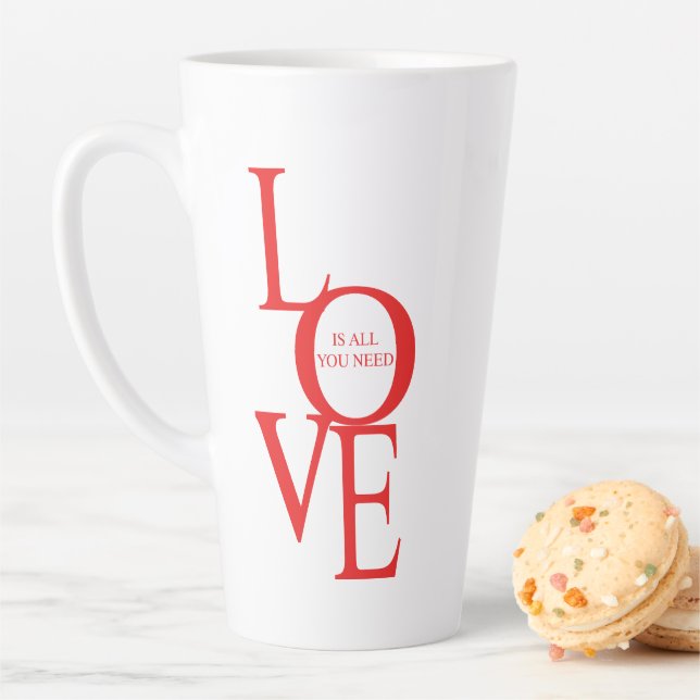 Tasse Latte Love is all you need (En situation)