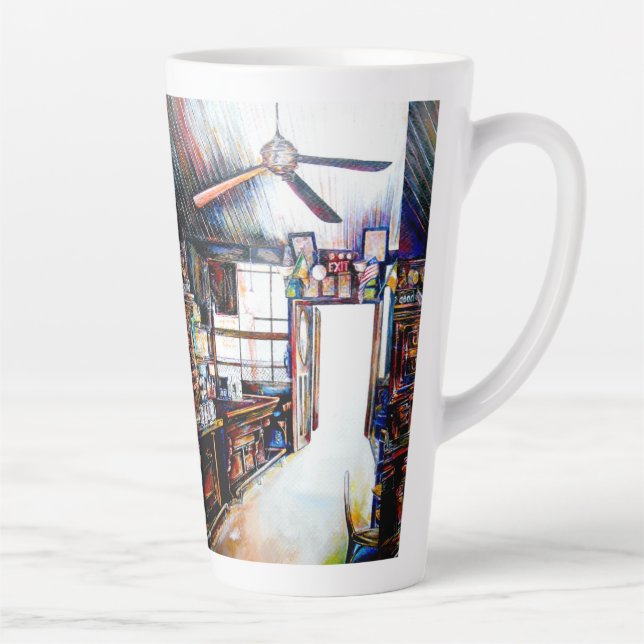 Tasse Latte Love is Not a Wall, It's a Bridge (Droite)