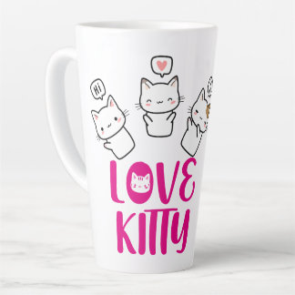 Tasse Latte LOVE KITTY -It's too cute-