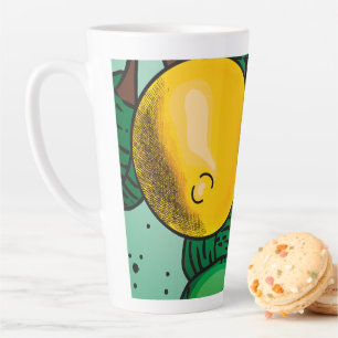 Tasse Latte Lovely Lemons Four Mitt et Pot Holders