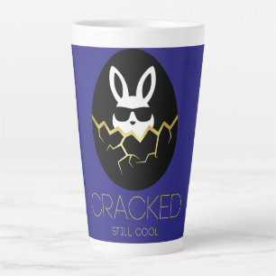 Tasse Latte Lunettes de soleil Cool Rabbit Citation drôle de l