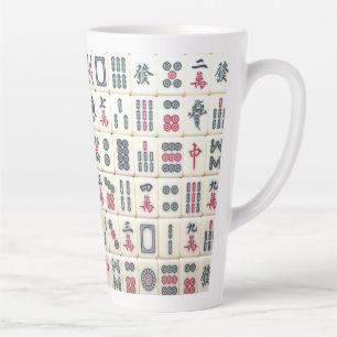 Tasse Latte Mahjong Tiles
