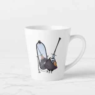 Tasse Latte Maire d'Halloween  Miroir