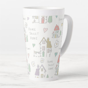 Tasse Latte Maison douce maison 