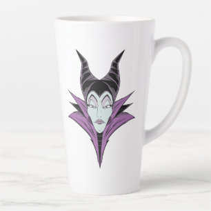Tasse Latte Maléfique Un visage sombre