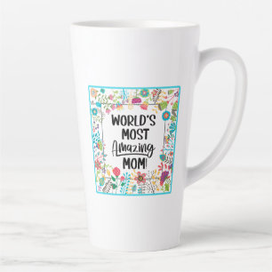 Tasse Latte Maman la plus Extraordinaire du monde