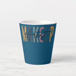 Tasse Latte Maquillage Artiste Multicolor MUA Maquillage Artis