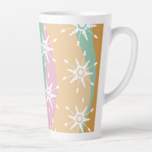 Tasse Latte Marbre super Snowflake Noël
