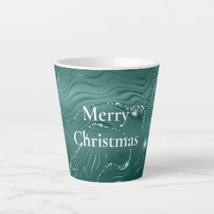 Tasse Latte Marbre vert émeraude