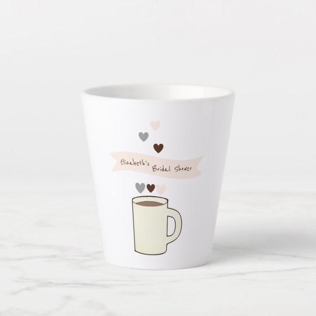 Tasse Latte Mariage civil Café (Devant)