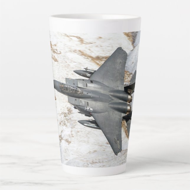 Tasse Latte McDonnell Douglas F-15 Eagle (Devant)
