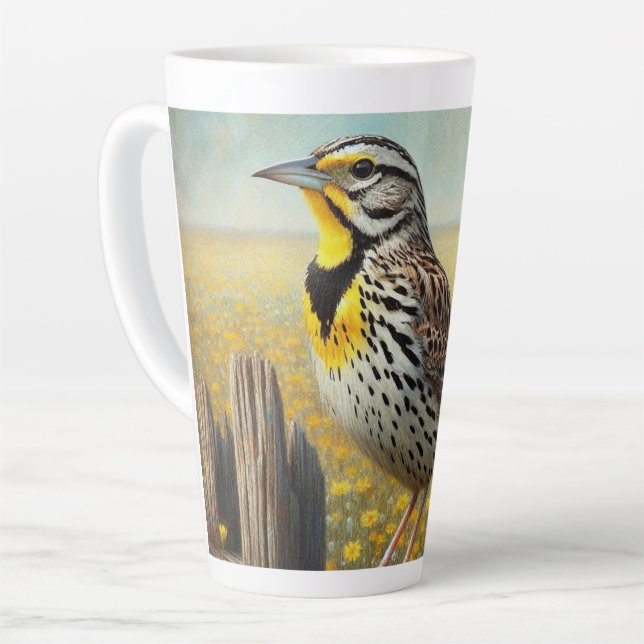 Tasse Latte Meadowlark (Angle gauche)