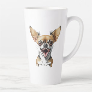 Tasse Latte Mean Chihuahua   Chiens amusants