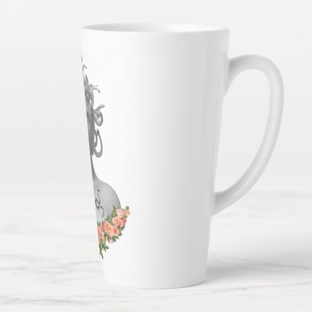 Tasse Latte Medusa Gorgon Mythologie grecque (Droite)
