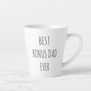 Tasse Latte Meilleur Bonus Papa jamais