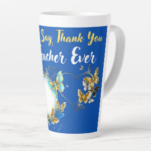 Tasse Latte Meilleur enseignant jamais
