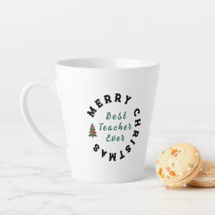 Tasse Latte Meilleur Professeur Présent - Remerciement aux Ens
