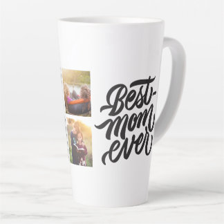Tasse Latte Meilleure Maman Jamais Personnalisée 6 Photo Colla