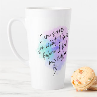 Tasse Latte Meilleure musique