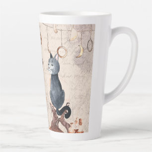 Tasse Latte Meow Cute Magic School Chat