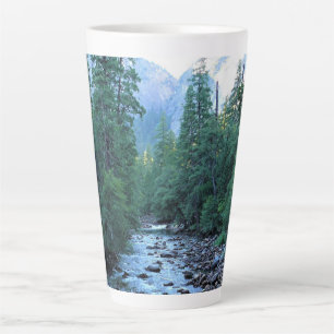Tasse Latte Merced River par Happy Isles, Yosemite, CA