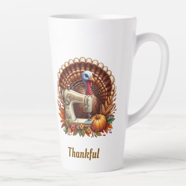 Tasse Latte Merci, Turquie couture (Droite)