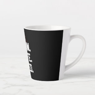 Tasse Latte Mère Cadeau Super Maman Et Super Femme